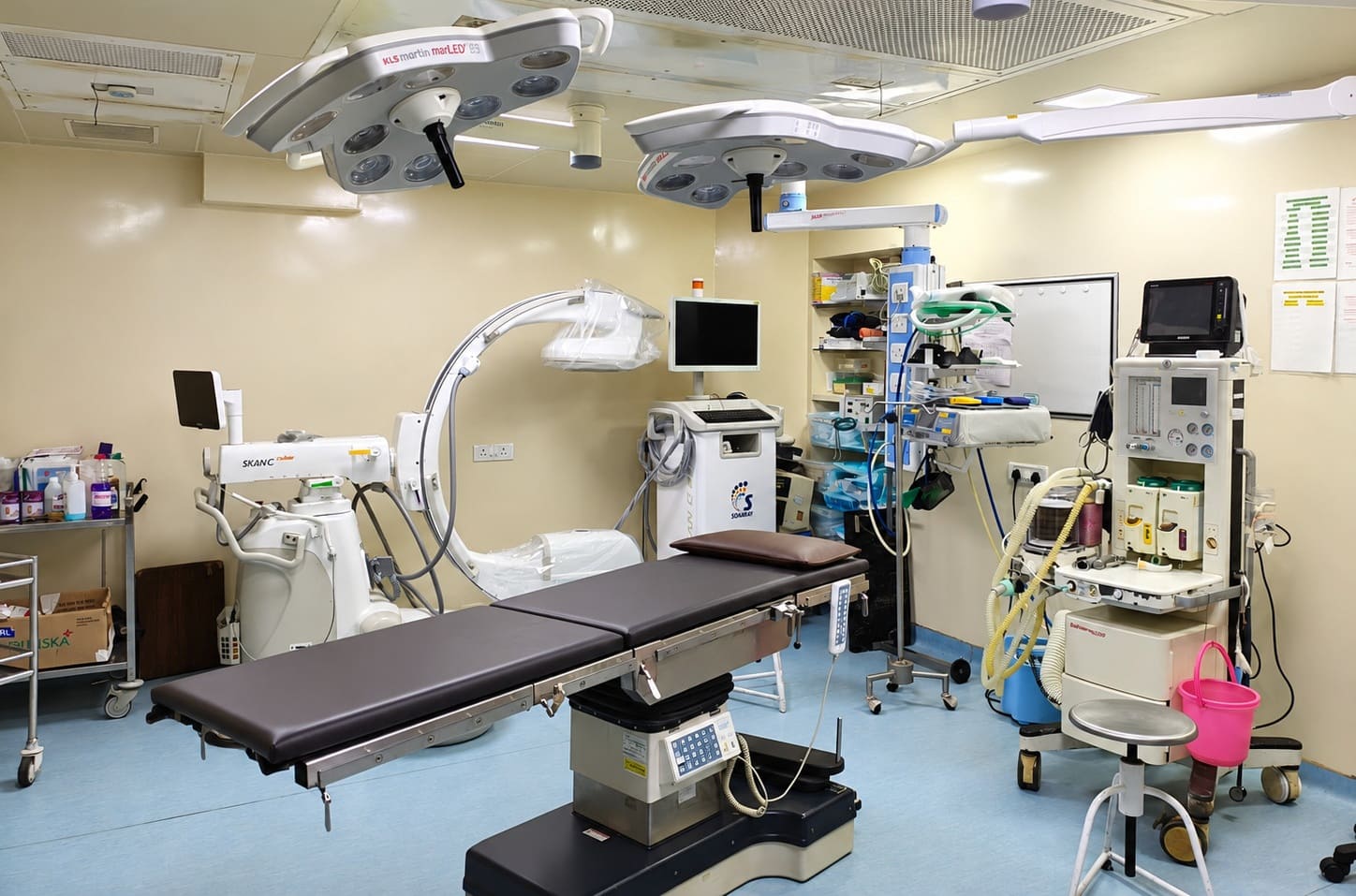 Hospital corridor